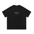 Velor Ribcage Heart Oversized Fit T-shirt